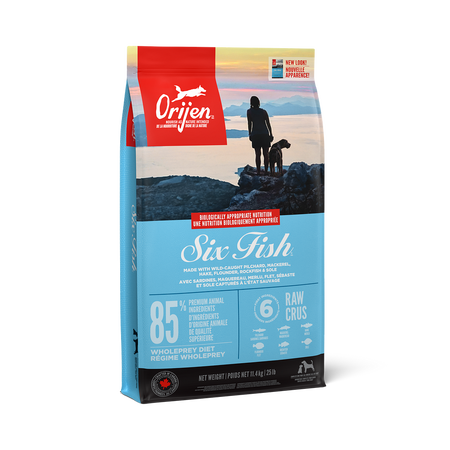 Orijen six fish hotsell dog food ingredients